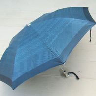 SAXON Regenschirm Herren Taschenschirm schwarz Muster 81/93 cm 32/53 cm Automatik