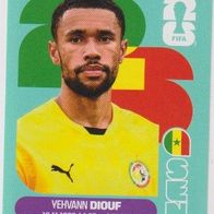 Panini Fussball WM 2026 Yehvann Diouf SEN Bild Nr 3
