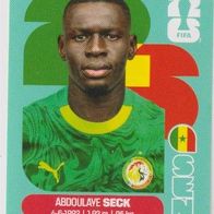 Panini Fussball WM 2026 Abdoulaye Seck SEN Bild Nr 5