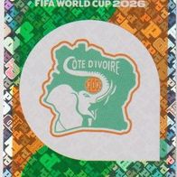 Panini Fussball WM 2026 Wappen CIV Bild Nr 1