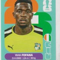 Panini Fussball WM 2026 Yahia Fofana CIV Bild Nr 2