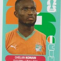 Panini Fussball WM 2026 Ghislain Konan CIV Bild Nr 3