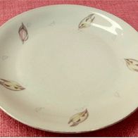 Porzellan Dessert-Teller , Oscar Schaller , mit Muster am Rand - ca. 19,7 cm