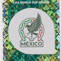 Panini Fussball WM 2026 Wappen MEX Bild Nr 1