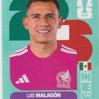 Panini Fussball WM 2026 Luis Malagón MEX Bild Nr 2