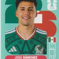 Panini Fussball WM 2026 Jorge Sánchez MEX Bild Nr 4
