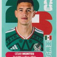 Panini Fussball WM 2026 César Montes MEX Bild Nr 5