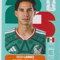 Panini Fussball WM 2026 Diego Lainez MEX Bild Nr 8