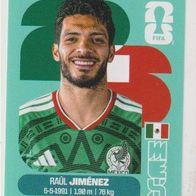 Panini Fussball WM 2026 Raúl Jiménez MEX Bild Nr 17