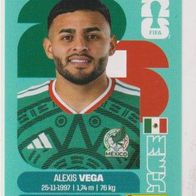 Panini Fussball WM 2026 Alexis Vega MEX Bild Nr 18