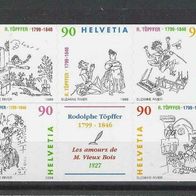 Schweiz 1999, MiNr: 1675 - 1679 sauber postfrisch selbstklebend frankiergültig (1)