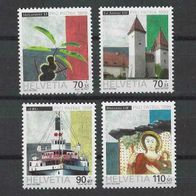 Schweiz 1999, MiNr: 1681 - 1684 sauber postfrisch frankiergültig (1)