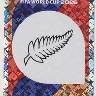 Panini Fussball WM 2026 Wappen NZL Bild Nr 1