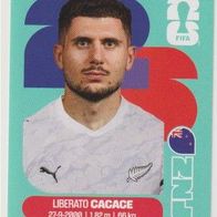Panini Fussball WM 2026 Liberato Cacace NZL Bild Nr 5