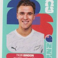 Panini Fussball WM 2026 Tyler Bindon NZL Bild Nr 7