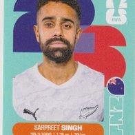Panini Fussball WM 2026 Sarpreet Singh NZL Bild Nr 11