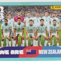 Panini Fussball WM 2026 Mannschaftsbild NZL Bild Nr 13