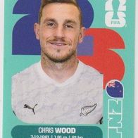 Panini Fussball WM 2026 Chris Wood NZL Bild Nr 17