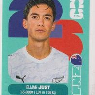 Panini Fussball WM 2026 Elijah Just NZL Bild Nr 18