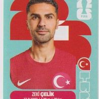 Panini Fussball WM 2026 Zeki Çelik TUR Bild Nr 4