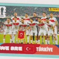 Panini Fussball WM 2026 Mannschaftsbild TUR Bild Nr 13