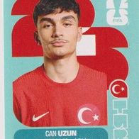 Panini Fussball WM 2026 Can Uzun TUR Bild Nr 17