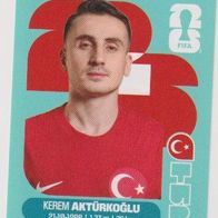 Panini Fussball WM 2026 Kerem Aktürkoglu TUR Bild Nr 19