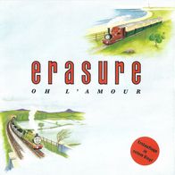 7" Erasure - OH L´AMOUR... Erstauflage - RAR RED VINYL (Ungespielt MINT]