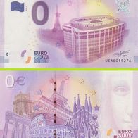 0 Euro Schein Tour Montparnasse UEAE 2018-3 selten Nr 16773