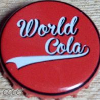 World Cola Limo soda Getränk Kronkorken aus GUINEA Afrika 2015 in neu und unbenutzt