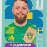 Panini Fussball WM 2026 Victor Johansson SWE Bild Nr 2