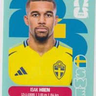 Panini Fussball WM 2026 Isak Hien SWE Bild Nr 3