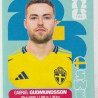 Panini Fussball WM 2026 Gabriel Gudmundsson SWE Bild Nr 4