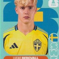 Panini Fussball WM 2026 Lucas Bergvall SWE Bild Nr 8
