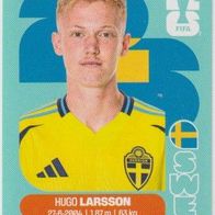 Panini Fussball WM 2026 Hugo Larsson SWE Bild Nr 9