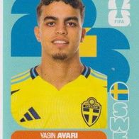 Panini Fussball WM 2026 Yasin Ayari SWE Bild Nr 11