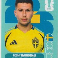 Panini Fussball WM 2026 Roony Bardghji SWE Bild Nr 16