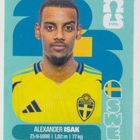 Panini Fussball WM 2026 Alexander Isak SWE Bild Nr 19