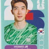 Panini Fussball WM 2026 Hyeon-woo Jo KOR Bild Nr 2