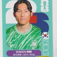 Panini Fussball WM 2026 Seung-Gyu Kim KOR Bild Nr 3
