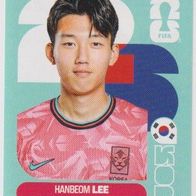 Panini Fussball WM 2026 Han-beom Lee KOR Bild Nr 7
