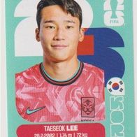 Panini Fussball WM 2026 Tae-seok Lee KOR Bild Nr 8