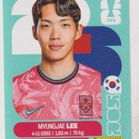 Panini Fussball WM 2026 Myung-jae Lee KOR Bild Nr 9