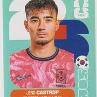 Panini Fussball WM 2026 Jens Castrop KOR Bild Nr 15