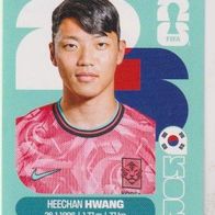 Panini Fussball WM 2026 Hee-chan Hwang KOR Bild Nr 19
