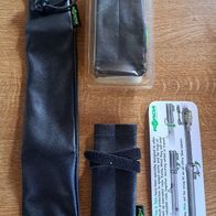 Neu! 2 Korda Rod Protection System Phat Top & Tails Rutenschutz Schwarz Gr: S