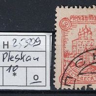 Los H25509: Deutsche Besetzungsausgaben Russland Pleskau Mi. 10, gest