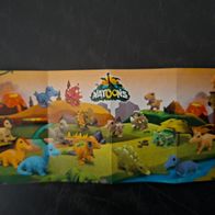 Ü - Ei Beipackzettel Natoons Dinosaurier Vc 097