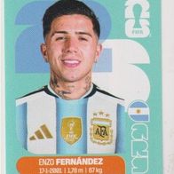 Panini Fussball WM 2026 Enzo Fernández ARG Bild Nr 8