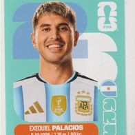 Panini Fussball WM 2026 Exequiel Palacios ARG Bild Nr 11